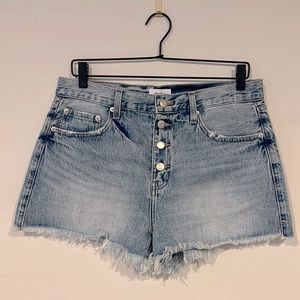 Pistola Light Blue Jean Shorts